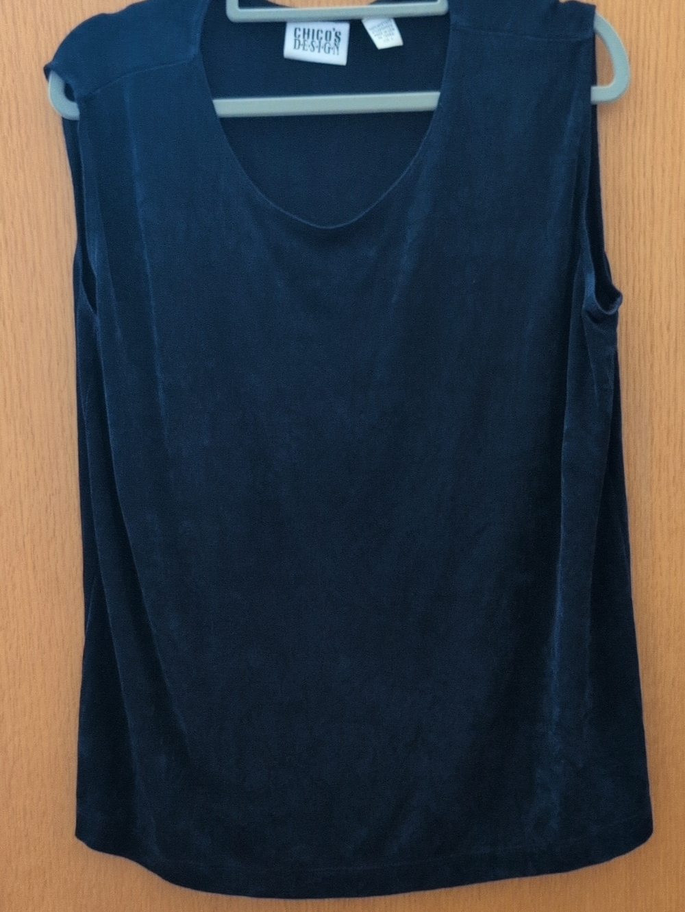 Chico's Navy Sleeveless Tank